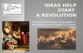 Ideas help start  a revolution