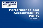 Performance and Accountability Policy
