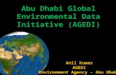 Abu Dhabi  Global Environmental  Data Initiative (AGEDI)