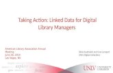 Taking Action: Linked Data for Digital Library Managers