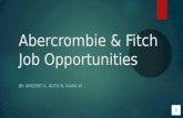 Abercrombie & Fitch Job Opportunities