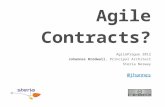 Agile  Contracts ?