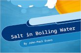 Salt in Boiling Water