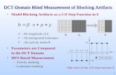 DCT-Domain Blind Measurement of Blocking Artifacts
