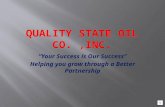 QUALITY STATE OIL Co. ,Inc.