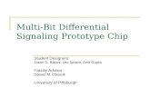 Multi-Bit Differential Signaling Prototype Chip