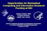 Opportunities for Biomedical Computing and Informatics Research Funding at NIH