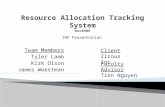 Resource Allocation Tracking System Dec0909