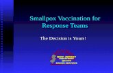 Smallpox Vaccination for Response Teams