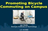 Promoting Bicycle Commuting on Campus