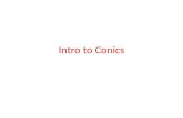 Intro to Conics