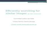 Efficiently searching for similar images  ( Kristen Grauman )