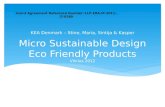 Micro  Sustainable  Design Eco Friendly  Products Vilnius 2012