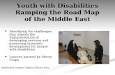 Youth with Disabilities  Ramping the Road Map  of the Middle East