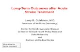 Long-Term Outcomes after Acute Stroke Treatment