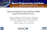 Space Engineering Institute (SEI) Space Based Solar Power