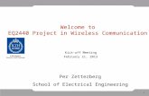 Welcome to EQ2440 Project in Wireless Communication