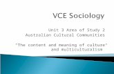 VCE Sociology