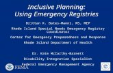 Inclusive Planning:  Using Emergency Registries