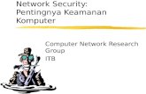 Network Security: Pentingnya Keamanan Komputer