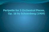 Peripetie  for 5 Orchestral Pieces, Op. 16 by Schoenberg (1909)