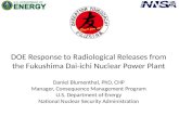 Fukushima Dai-ichi Damage & Deposition (DOE AMS Perspective)
