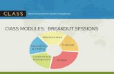ClASS MODULES:  BREAKOUT SESSIONS
