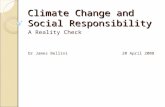 Climate Change and  Social Responsibility