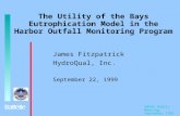 The Utility of the Bays Eutrophication Model in the Harbor Outfall Monitoring Program