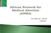 African  Network  for  Medical Abortion (ANMA)