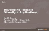 Developing Testable Silverlight Applications