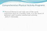 Comprehensive  Physical  Activity Programs