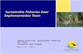 Sustainable Fisheries Goal Implementation Team