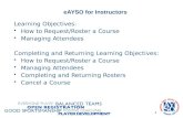 eAYSO  for Instructors