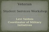 Veteran Student Services Workshop