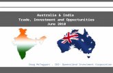 Australia & India  Trade, Investment and Opportunities June 2010
