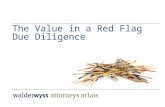 The Value in a Red Flag Due Diligence