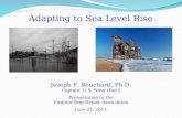 Adapting to  Sea Level Rise