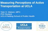 Measuring Perceptions of Active  Transportation  at UCLA