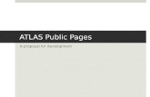 ATLAS Public Pages