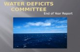 Water  Deficits Committee