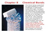 Chapter 8     Chemical Bonds
