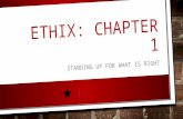 Ethix : Chapter 1
