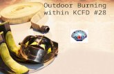 Outdoor  Burning within KCFD #28