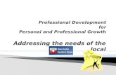 Professional Development for Personal and Professional Growth