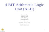 4 BIT Arithmetic Logic Unit (ALU)