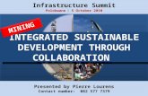 INTEGRATED SUSTAINABLE DEVELOPMENT THROUGH COLLABORATION