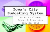 Iowa’s  City Budgeting System