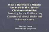 The 2007 Zarrow Mental Health Symposium