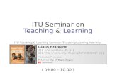 ITU Seminar on Teaching  &  Learning
